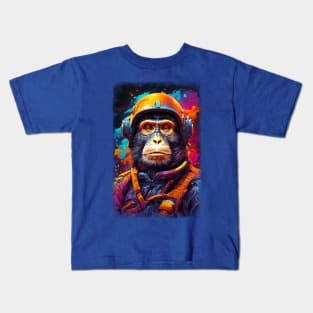 Monkey Nebula 02 Kids T-Shirt